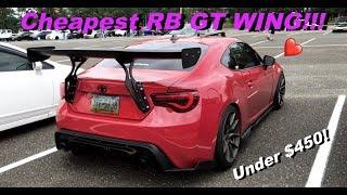 Cheapest Rocket Bunny GT Wing  BRZ/FRS *UNDER $500* Review