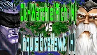 Warcraft 3 - (N) DkHWarchiefRich vs InquisitiveHawK (H)