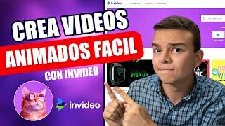 COMO CREAR VIDEOS ANIMADOS GRATIS2022 INVIDEO  TUTORIAL EN ESPAÑOL【Paso a paso】