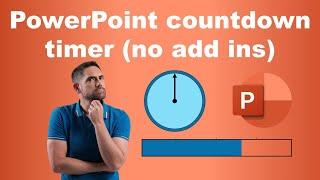 Countdown timer in PowerPoint without add-ins