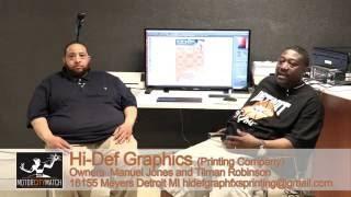 Small Biz Stories: Hi-Def Graphics with Manuel Jones & Tilman Robinson