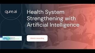 Dr. Gunta Dravniece & Mr. Alexsey Bogdanov: Health System Strengthening with Artificial Intelligence