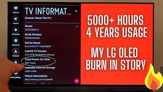 My LG OLED 4 Years Experience Did I get Burn-in?