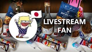 Livestream! Japanese Drinks and Snacks! Wow!