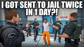 I Got Sent To Jail Twice In 1 Day?! | GTA RP | GWRP WHITELIST