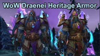 WoW 10.2.7 Draenei Heritage Questline And Cosmetics