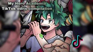 My Hero Academia TikTok edits compilation || BNHA #7