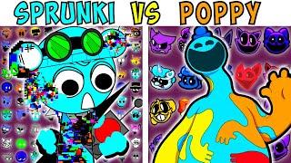 ALL SPRUNKI VS POPPY PLAYTIME | FNF Character Test | Gameplay VS Playground