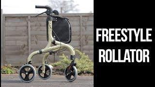 Using the Freestyle Rollator By NRS Healthcare With Hemiplegia Cerebral Palsy | Walking Aid Review