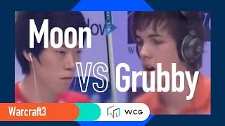 WCG 2008 GF Warcraft III Final, Round 3 | Moon vs Grubby