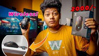 This Wireless Gaming Mouse Costs Only 2000/- And its Damn Good! - Rapoo VT200 Review