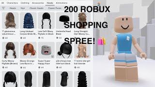 200 ROBUX shopping spree ️