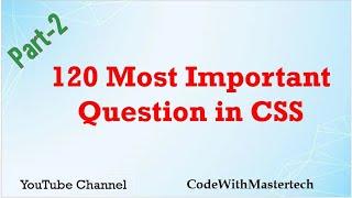 CSS MCQ's Questions & Answers || Part-2 || (Hindi and English)