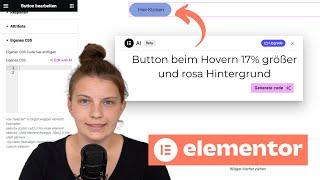 Elementor AI (deutsch): Texte, Bilder und CSS generieren