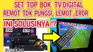 SET TOP BOK DIGITAL TV REMOTE ERROR DOESN'T WORK