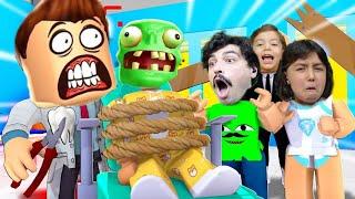 SAHTE KORKUNÇ DİŞCİNİN HASTANESİNDEN KAÇIYORUZ  ROBLOX Escape The Dentist Obby