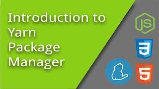 Getting Started with Yarn Package Manager