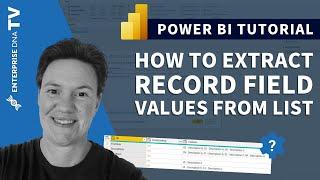 How To Extract Record Field Values From Lists