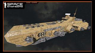 Space Engineers ship showcase - SDF Sentinel Class Cruiser