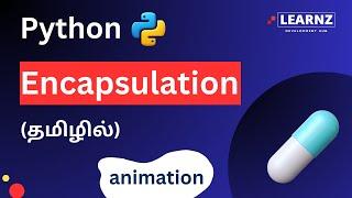 Mastering Encapsulation in Object-Oriented Programming: A Step-by-Step Tutorial #python #tamil