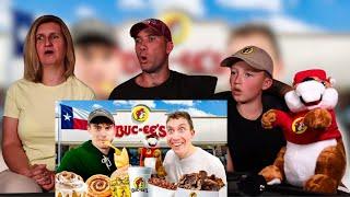 Graham Family Reacts To Brits go to BUC-EE'S for the first time
