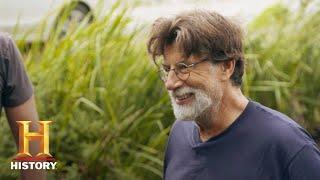 The Curse of Oak Island: Secret Slipway Unearthed Near Money Pit (Season 8) | History