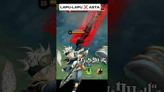 NEWLapu-Lapu  ASTA Black Cover skin so perfect #mlbbnewskin #mlbbnewhero