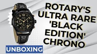 I bought the rarest Rotary Watch ever made! | Rotary's Chronograph 1977 Black Edition
