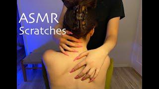 ASMR Nape of the Neck, Soothing Back Scratching, Tracing