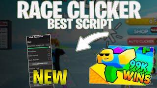 *NEW* Race Clicker Script (PASTEBIN 2024) (AUTOFARM, AUTO REBIRTH, AUTO RACE, HATCH EGG)