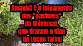 Mãe do Lucas Terra no túmulo do filho e marido, falando do Julgamento dos "pastores" que será amanhã