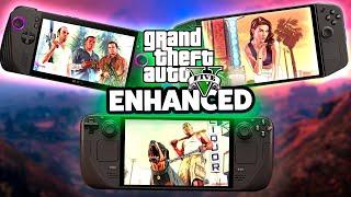 GTA V Enhanced en Handheld PC: Steam Deck, ROG Ally y Legion GO - Mejoras visuales 