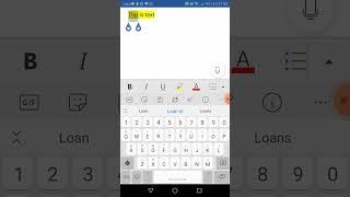 How to Highlight and Change Color of text in MS Word for Android (Mobile Version)