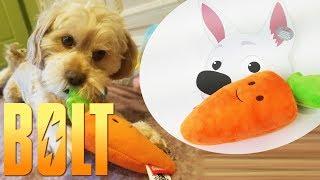 Oh My Disney: Bolt Mr. Carrot Dog Toy Review With Leia!!!