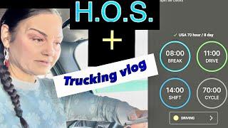 HOURS OF SERVICE EXPLAINED//LOGGING/ TRUCKING VLOG