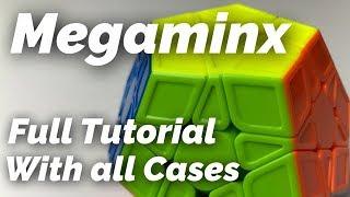 Megaminx Full Tutorial with all Cases and Algorithms