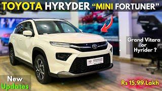 Mini Fortuner  Toyota Hyryder 2024 Top Model Review ️ | Toyota Hyryder Top Model | hyryder 2024