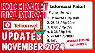 Latest Cheap Telkomsel Dial Code 2024 | Cheap Telkomsel Package Code November 2024