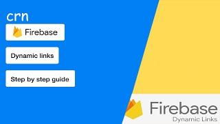 FIREBASE DYNAMIC LINKS SETUP