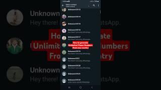 [Updated] How to generate huge phone numbers from any region, find WA friends & backup contacts