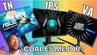 ¿CUAL ES EL MEJOR PANEL? IPS vs VA vs TN  ¿Monitor para Diseño, Gaming, productividad?