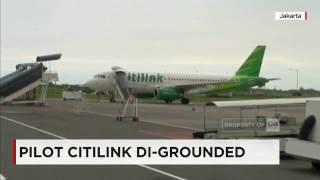 Pilot Citilink Di-Grounded