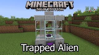 How to make a Trapped Alien Build in Minecraft - Laboratory Build Hacks & Ideas