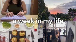 life in singapore | making burgers, 8-5 wfh, cooking couscous #singapore #vlog #dayinmylife