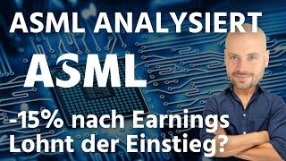 ASML analysiert -15% nach Earnings! Jetzt einsteigen?