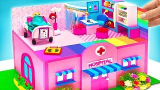 Crafty Hospital Adventure🩺| Cardboard DIYs by Slick Slime Sam's Maker World