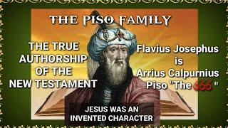 Part 3 |Flavius Josephus Is Arrius Piso Calpurnius Piso The 666 | Revelations Written By Julius Piso