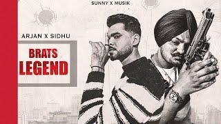 Brats x Legend | Arjan Dhillon x Sidhu Moose Wala | sunnyxmusik | Brats Arjan x Sidhu Remix