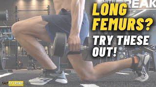 6 Great QUAD Exercises for Lifters With LONG LEGS