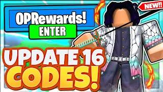 ALL NEW SECRET *UPDATE 16* CODES In Roblox Anime Punching Simulator!